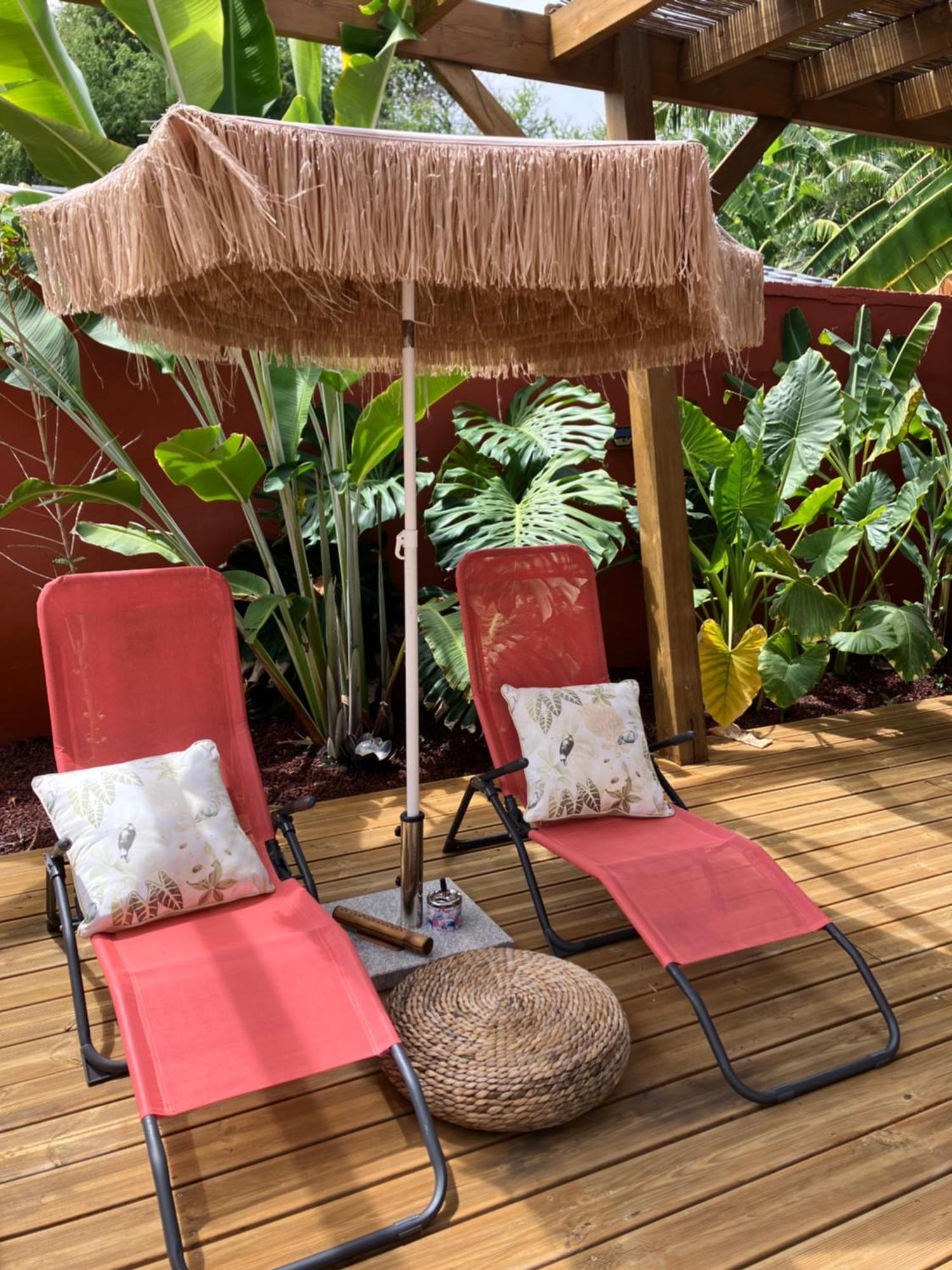 Kazacoco Bungalow A 5 Min A Pieds Du Lagon La Saline Les Bains Exterior foto
