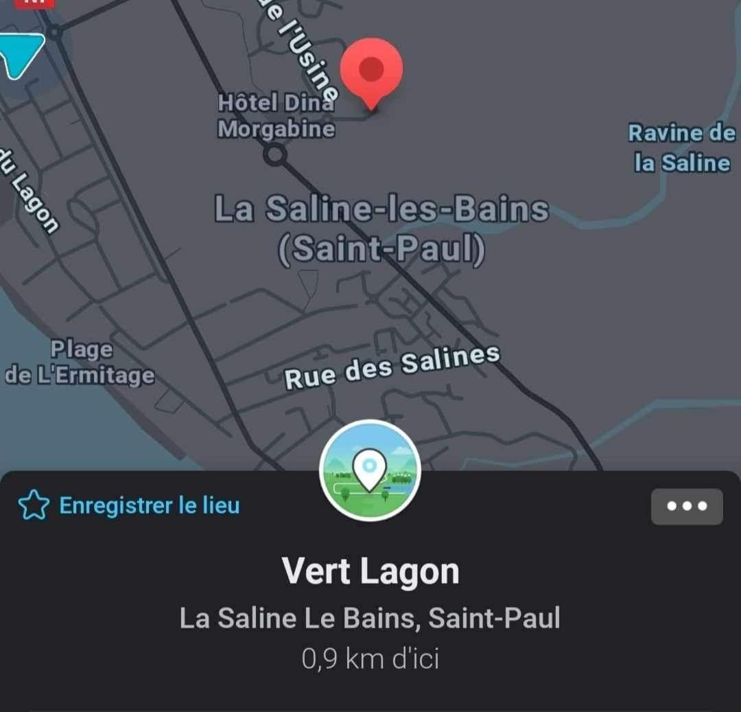 Kazacoco Bungalow A 5 Min A Pieds Du Lagon La Saline Les Bains Exterior foto