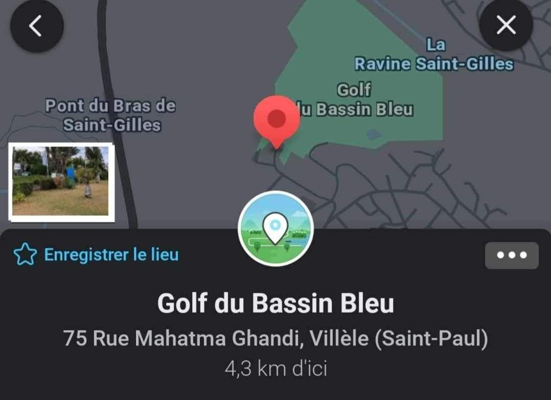 Kazacoco Bungalow A 5 Min A Pieds Du Lagon La Saline Les Bains Exterior foto